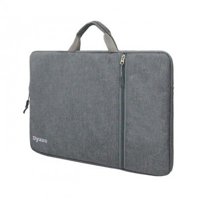 DYAZO 13.3 Inch Laptop Sleeve / Cover with Handle & Accessories Pocket Compatible for MacBook Air / Pro 14 / M1, ,HP Envy 13,Chromebook & Other Notebooks Laptops (Grey)