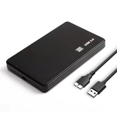 Dyazo 2.5" SATA External Hard Drive Case with USB 3.0 Connection for HDD/SSD | Supports UASP Up to 4TB Storage 