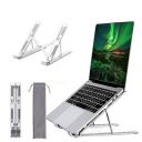 Dyazo 6 Angles Adjustable Aluminum Ergonomic Foldable Portable Tabletop (Silver)...