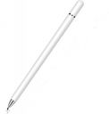 Dyazo Aluminum Super Light Weight Capacitive Stylus Pen for Touch Screen Devices with Fine Point Disc Compatible with All iOS and Smart Android Phone & Tablets Non Magnetic (White)...