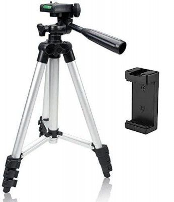 Dyazo Height and Angle Adjustable Tripod Stand Holder for Mobile Phones & Camera