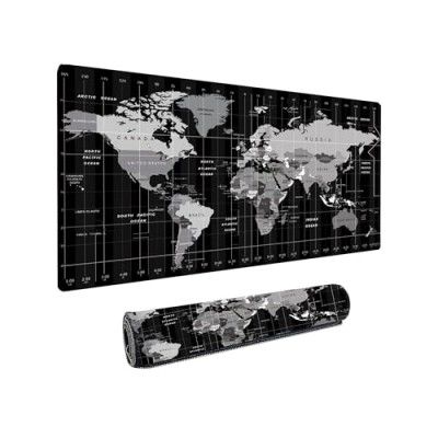 Dyazo Large World Map Anti-Slip Extended Desk Mat| Mouse Pad