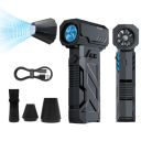 Dyazo Turbo Mini Air Duster | 130000RPM High Speed Cordless Air Blower | Rechargeable Type-C | Handheld Cleaner with Adjustable Speed for Cleaning Car, Computer, Keyboard & Home Appliances (Black)...