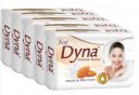 Dyna Milk Cream & Almond Oil Extracts Bathing Soap, (5 x 100 g)...