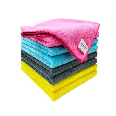 Dynamic Drift 8 Pieces of 40x40 cm Thick, lint-Free, Multipurpose Microfiber Cloths