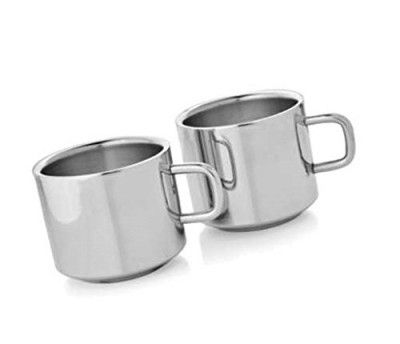 Dynore Set of 2 Double Wall Tea Cups