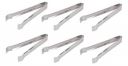 Dynore Stainless Steel 6 Pcs Ice Tong for Bar/Home/Kitchen/Hotel...