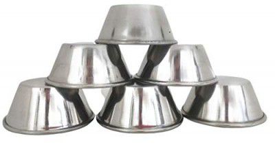 Dynore Stainless Steel Dip Cups of 60 ml- Set of 6