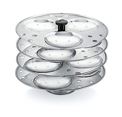 Dynore Stainless steel Idli stand/dli maker 3x4 plates (12 Idli)