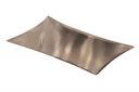 Dynore Stainless Steel Multipurpose Rectangular Serving Platter/Tea/Drink Platter/Starter,Snacks,Salad,Dessert Serving Perfect Large Tray for Kitchen or Office...