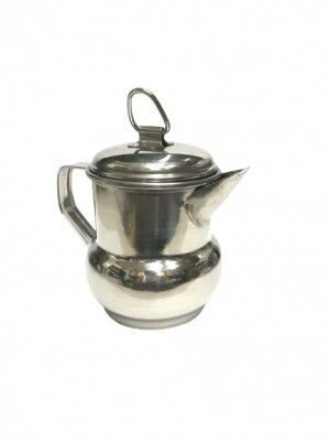 Dynore Stainless Steel Oil, Chocolate Syrup Dispenser/Oil Pot -250 ml