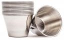 Dynore Stainless Steel Sauce Cup/Chutney Cup/Chips Dip Cup- Set of 12-75 ml...