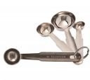 Dynore Stainless Steel Set of- 4 Measuring Spoons 13.5 x 2 x 4.5 cm...