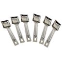Dynore Stainless Steel Set of 6 Canister Spoons for Home and Kitchen 13.5x3 cm 130 gram...