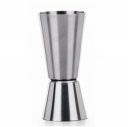 Dynore Stainless Steel Tall Peg Measure of 30/60 ml...