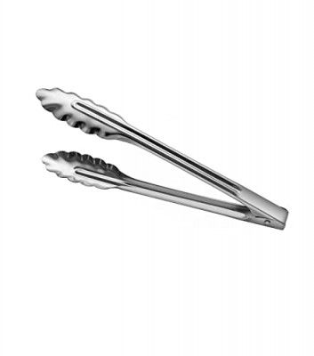 Dynore Stainless Steel Utility Tong for Kitchen, Frying Cooking and Serving (Chimta)