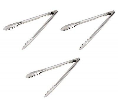 Dynore Stainless Steel Utility Tong - Set of 3