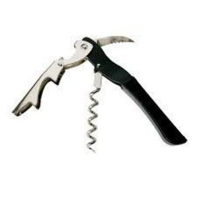Dynore Stainless Steel Wine Cork Screw Sommelier Knife Style W/Bottle Opener (DS_1229)