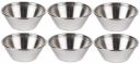 Dynore Stainlesss Steel Set of 6 Sauce Cup 45 ml Each 6x6x2 cm...