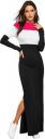 DyrectDeals Women Maxi Pink Full Length Dress...