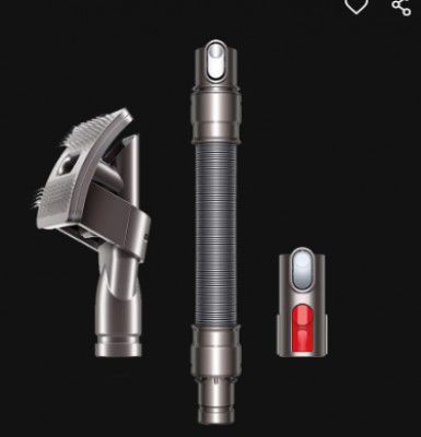 Dyson Cordless Operation Pet Grooming Kit (364 Slicker Bristles, 972205-01, Grey)