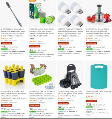 [ Extra Coupon ] E-COSMOS Home Improvement Upto 64% off starting From Rs.39