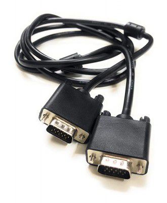 E-COSMOS Male to Male VGA Cable 1 Meter Support PC/Monitor/LCD/LED Plasma Projector TFT