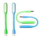 E-COSMOS Plastic 5V 1.2W Portable Flexible USB Led Light (Colors May Vary, Small, Wedge, Set of 2 Pieces)...