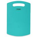 E-COSMOS Plastic Cutting/Chopping Board (Turquoise), M...