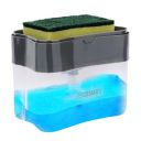 E-COSMOS Smarty 2 in 1 Soap Dispenser for Dishwasher Liquid Holder, Liquid Dispenser Through Pump ( Multi-Color, 400 ML), Small...