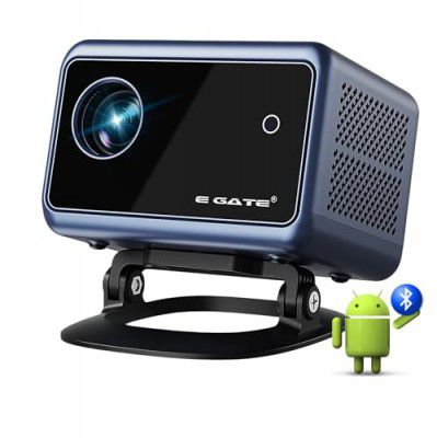 E Gate i9 Pro Automatic Projector, 8400 Lumens & ISO 300, 1080p & 4K Support