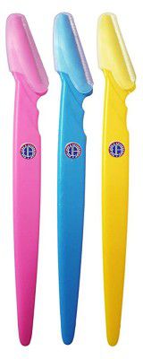 Ear Lobe & Accessories Eye Brow Razor - Pack of 3