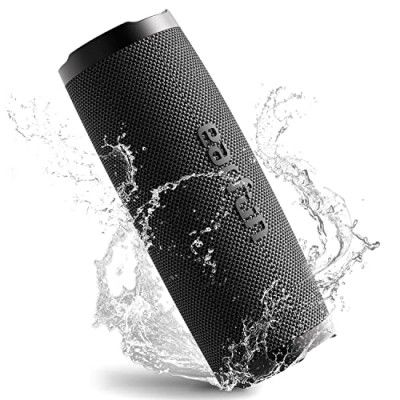 EarFun UBOOM Slim Bluetooth Speaker with Mic, 20W Loud Stereo Sound Wireless Speaker