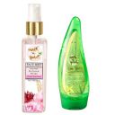 Earth N Secrets Facial Mist Toner (100ML) + Aloe Vera gel (120ML) (COMBO)...