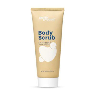 Earth Rhythm Body Scrub with Coconut Milk & Coconut Men and Women - 200g