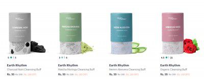 Earth Rhythm Face Wash And Cleanser Start @ ₹99
