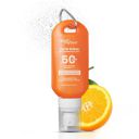 Earth Rhythm Glow Surge Vitamin C & E Brightening Sunscreen Spray SPF 50, No Parabens & No Oxybenzone...