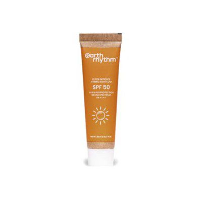 Earth Rhythm Ultra Defence Sunscreen SPF 50 for Daily Usage | PA++++| Men & Women - 20 ml