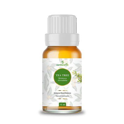 EarthenPot Tea Tree Melaleuca Alternifolia 100% Pure Essential Oil for Aroma Therapeutic Use Nature’s Antiseptic - 15ml