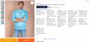 Earthyfits Men Self Design Khadi Cotton Straight Kurta  (Green)...
