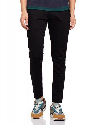 Easies by Killer Mens, Ankle Length,Skinny Fit,Printed,Trouser Pants (E-16506,Black_36