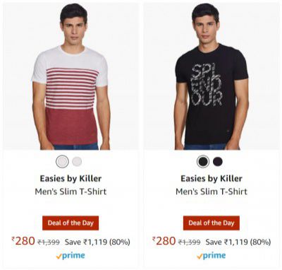 Easies by Killer Men's T-Shirt up to 80% off