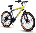 EAST COAST INVINCIBLE PRO 21 SPEED /Hardtail 26 T Mountain Cycle  (21 Gear, Yellow, Only Front Suspension)...