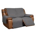 Easy-Going Loveseat Recliner Cover, Reversible Couch Cover for Double Recliner, Split Sofa Cover for Each Seat, Furniture Protector with Elastic Straps for Kids, Dogs, Pets(2 Seater, Gray/Light Gray)...