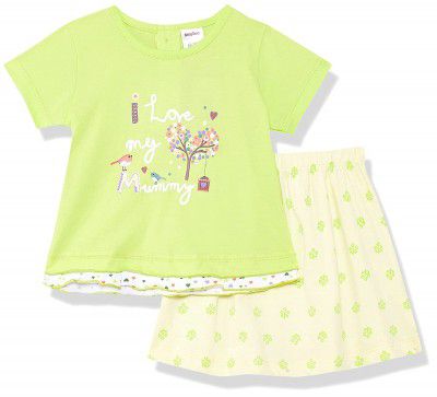 EASYBUY Girls Regular Baby and Toddler T-Shirt Set