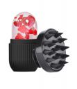 EASYSHOP Ice Roller For Face Women Skin Glowing Ice Cube Massager Face Puffiness Relief Massage Skin Care Tools For Face Eye(Multi Color)(Facial Roller) With Shampoo Scalp Shower Hair Brush....
