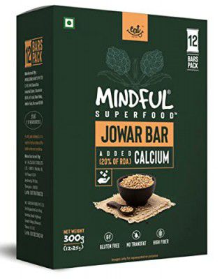 Eat Anytime Mindful Superfood Energy Jowar Bar - 300gm (12pcs. of 25g)
