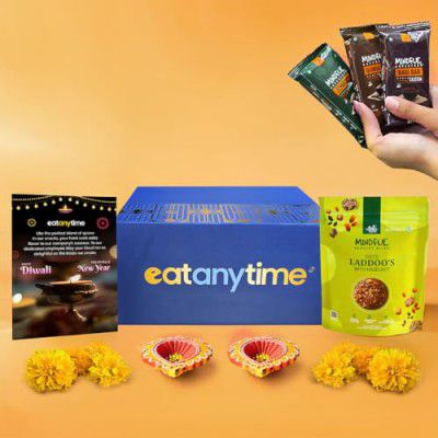 Eat Anytime Premium Gift Hamper With Hazelnut date Ladoo 50g