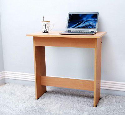 Ebee Engineered Wood Finish Computer Table, Study, Office and Laptop Desk (Beige), 28 * 16 * 28 inches (SST-Beige)