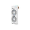 EC EZZICART Portable Spray Fan, 4000mAh Battery, 3 Speed Settings, USB Rechargeable, LED Light, 280ml Tank, White...